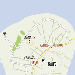 沖縄県国頭郡本部町字大浜の地図 マピオントラベル