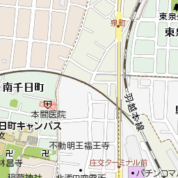 山形県酒田市新橋１丁目２の地図 マピオントラベル