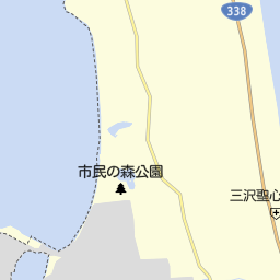 三沢基地の地図 地図マピオン