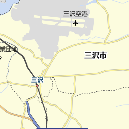 三沢基地の地図 地図マピオン