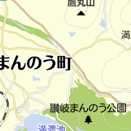 香川県綾歌郡綾川町羽床下の地図(34.23262831175834