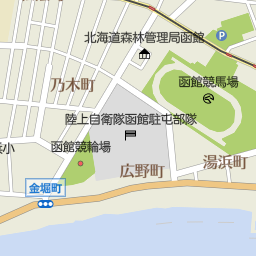 北海道函館市若松町１１の地図 41 140 地図マピオン