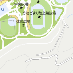 長崎市総合運動公園かきどまり陸上競技場 長崎市 陸上競技場 サッカー場 フットサルコート の地図 地図マピオン