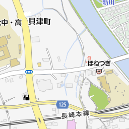 西諫早駅 諫早市 駅 の地図 地図マピオン