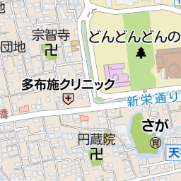 佐賀駅（佐賀市/駅）の地図｜地図マピオン
