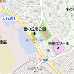 福岡市立総合西市民プール 福岡市西区 プール の地図 地図マピオン