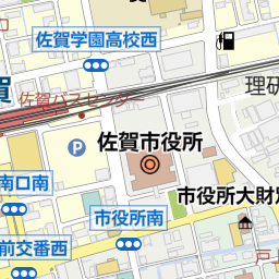 佐賀駅（佐賀市/駅）の地図｜地図マピオン