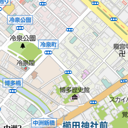 人参公園 福岡市博多区 公園 緑地 の地図 地図マピオン