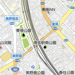 博多駅南公園 福岡市博多区 公園 緑地 の地図 地図マピオン