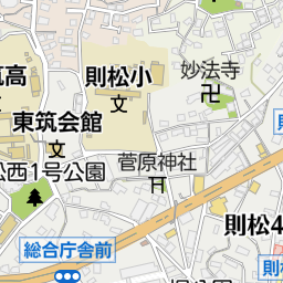 折尾駅（北九州市八幡西区/駅）の地図｜地図マピオン