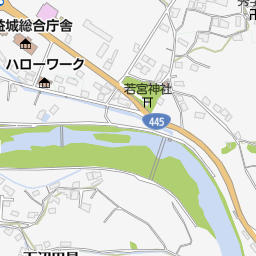 熊本公共職業安定所上益城出張所 上益城郡御船町 ハローワーク 職安 の地図 地図マピオン