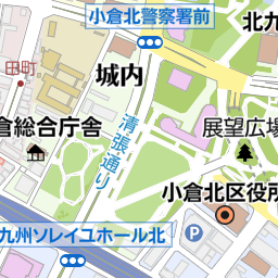 福岡県北九州市小倉北区馬借1丁目5の地図(33.8804201527 福岡県北九州市小倉北区馬借1丁目5の地図(33.8804201527