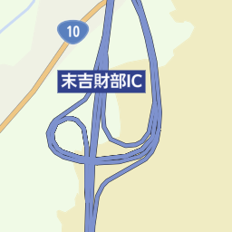 末吉財部ＩＣ（曽於市/高速道路IC(インターチェンジ)）の地図｜地図