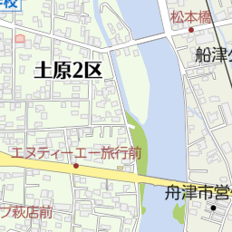 萩バスセンター（萩市/バス停）の地図｜地図マピオン