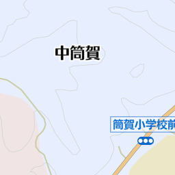 広島県山県郡安芸太田町大字中筒賀の地図(34.56224210006218