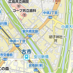 中筋駅 広島市安佐南区 駅 の地図 地図マピオン