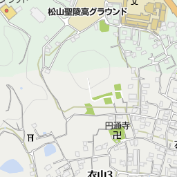 シネマサンシャイン衣山 松山市 映画館 の地図 地図マピオン