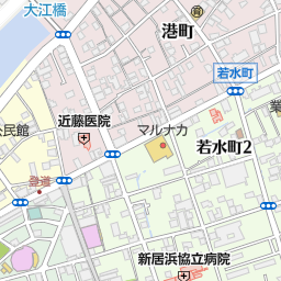 鮨兵頭 新居浜市 寿司 の地図 地図マピオン