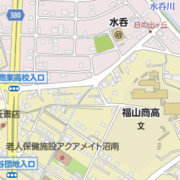広島県立福山商業高等学校 福山市 高校 の地図 地図マピオン