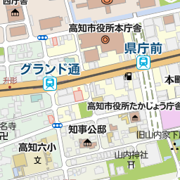 高知県立県民文化ホール オレンジホール 高知市 イベント会場 の地図 地図マピオン