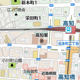 高知城 高知市 城 城跡 の地図 地図マピオン