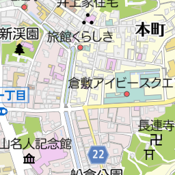 市営向山住宅（倉敷市/マンション・団地）の地図｜地図マピオン