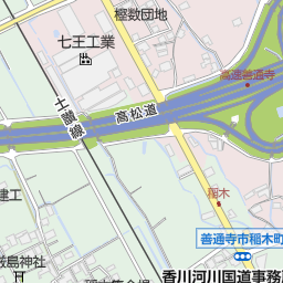 善通寺ic 善通寺市 高速道路ic インターチェンジ の地図 地図マピオン