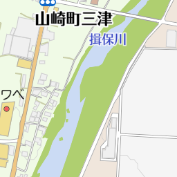 兵庫県宍粟市山崎町中の地図(35.0179681478265,134.5578575