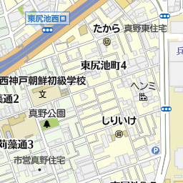 イオン長田南ショッピングセンター 神戸市長田区 アウトレット ショッピングモール の地図 地図マピオン