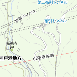 諏訪山ビーナスブリッジ 神戸市中央区 展望台 ビューポイント の地図 地図マピオン