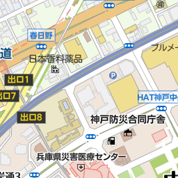 １０９シネマズｈａｔ神戸 神戸市中央区 映画館 の地図 地図マピオン