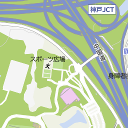 北神戸田園スポーツ公園駐車場 神戸市北区 駐車場 コインパーキング の地図 地図マピオン