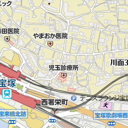 宝塚駅 宝塚市 駅 の地図 地図マピオン