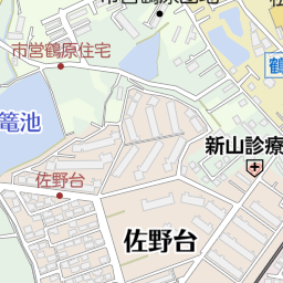 府営佐野台住宅（泉佐野市/マンション・団地）の地図｜地図マピオン