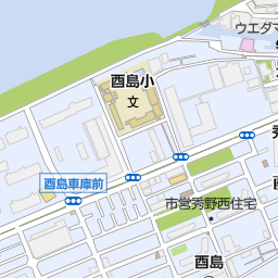 カワサキ 大阪市此花区 美容院 美容室 床屋 の地図 地図マピオン