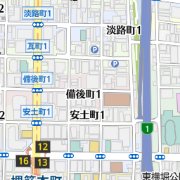 谷町四丁目駅 大阪市中央区 駅 の地図 地図マピオン