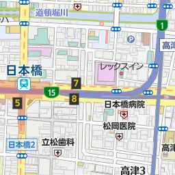 心斎橋駅 大阪市中央区 駅 の地図 地図マピオン