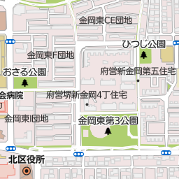 大泉緑地 堺市北区 地点名 の地図 地図マピオン