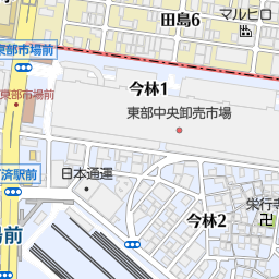 東部市場前駅 大阪市東住吉区 駅 の地図 地図マピオン