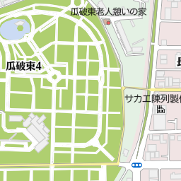 市営瓜破東第三住宅 大阪市平野区 マンション 団地 の地図 地図マピオン