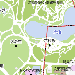 鶴見緑地駅 大阪市鶴見区 駅 の地図 地図マピオン