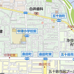 大阪法務局北大阪支局 茨木市 法務局 の地図 地図マピオン