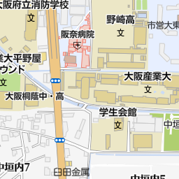 大東市立市民体育館 大東市 体育館 の地図 地図マピオン