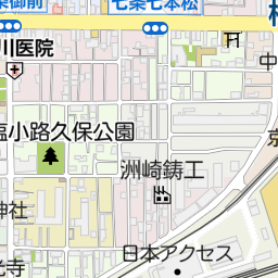 大阪ガス株式会社 お客さま専用（京都市下京区/ガス会社）の地図｜地図