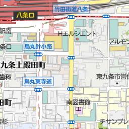 京都駅 京都市下京区 駅 の地図 地図マピオン
