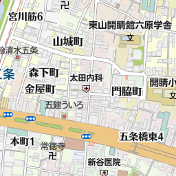 京都国立博物館 京都市東山区 博物館 の地図 地図マピオン