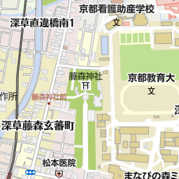 くぼたまさき事務所 京都市伏見区 その他施設 団体 の地図 地図マピオン