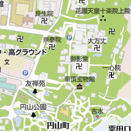八坂神社 京都市東山区 神社 寺院 仏閣 の地図 地図マピオン