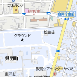 アクロスプラザ敦賀 敦賀市 アウトレット ショッピングモール の地図 地図マピオン