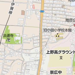 上野市駅 伊賀市 駅 の地図 地図マピオン